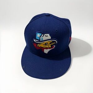 Amarillo Sod Poodles New Era 59FIFTY Fitted Hat 7 1/4 Navy – MiLB Baseball Cap